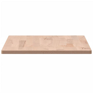 Piano Bagno 100x50x1,5 cm in Legno Massello di Faggio 355985