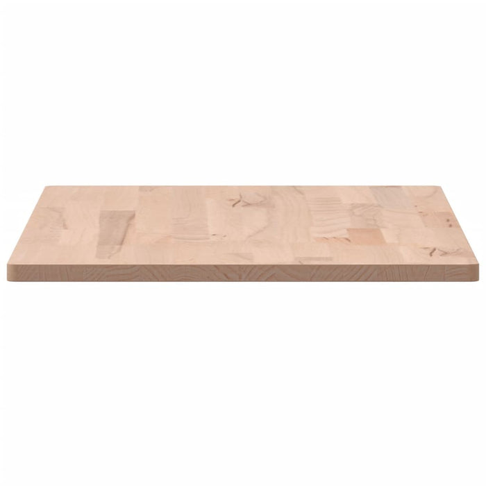 Piano Bagno 100x50x1,5 cm in Legno Massello di Faggio 355985