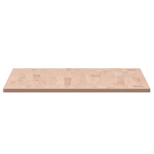 Piano Bagno 100x60x1,5 cm in Legno Massello di Faggio 355987