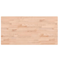 Piano Bagno 100x50x2,5 cm in Legno Massello di Faggiocod mxl 131773