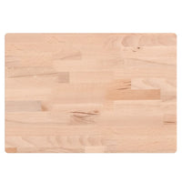 Tagliere 50x35x4 cm in Legno Massello di Faggio 355996