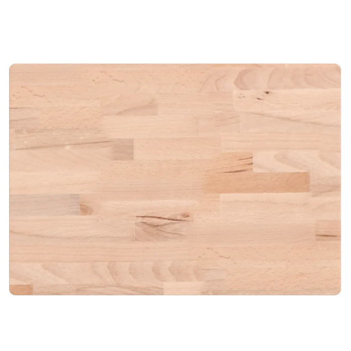 Tagliere 50x35x4 cm in Legno Massello di Faggio 355996