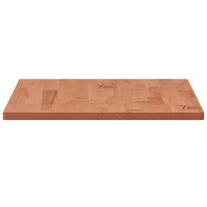Piano Bagno 100x50x1,5 cm in Legno Massello di Faggio 355998
