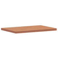 Piano Bagno 60x40x2,5 cm Legno Massello di Faggio 356003