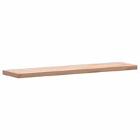 Mensola a Parete 80x20x2,5 cm in Legno Massello di Faggio 356015