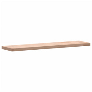 Mensola a Parete 80x20x2,5 cm in Legno Massello di Faggio 356015