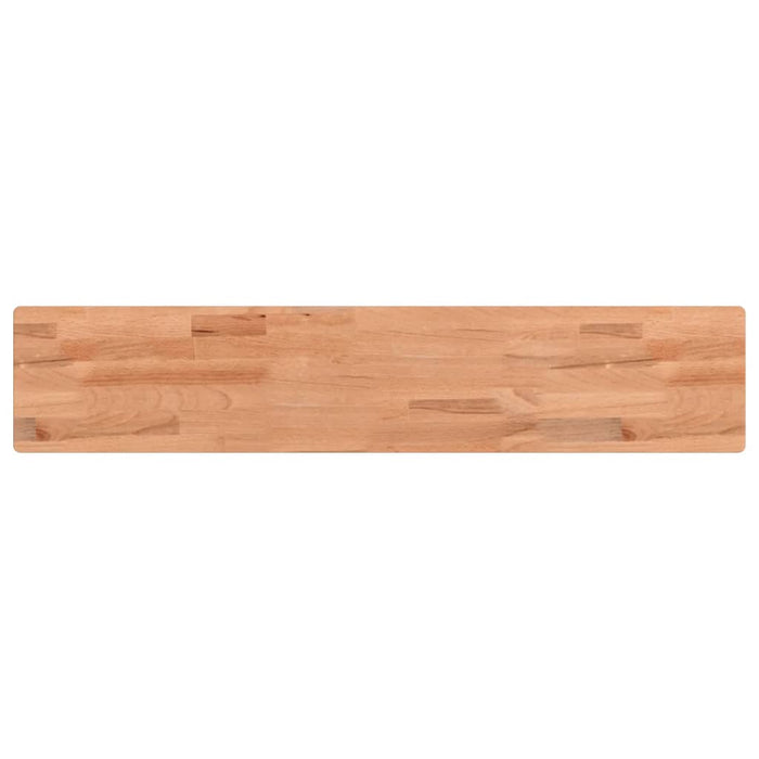 Mensola a Parete 100x20x2,5 cm in Legno Massello di Faggio 356028