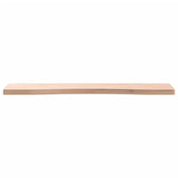 Piano per Scrivania 80x(36-40)x2,5 cm Legno Massello di Faggio 356038