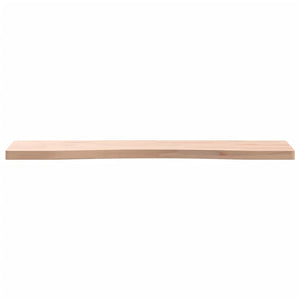 Piano per Scrivania 80x(36-40)x2,5 cm Legno Massello di Faggio 356038