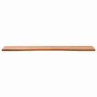 Piano per Scrivania 80x(36-40)x1,5 cm Legno Massello di Faggio 356048