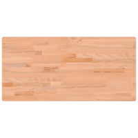 Piano Scrivania-Piano Tavolo-Top della scrivania 115x55x2,5 cm in Legno Massello di Faggio