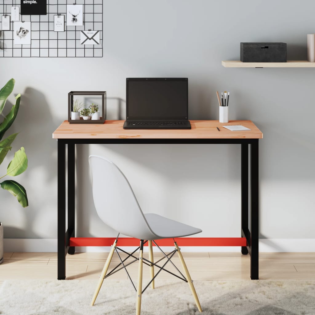 Piano per Banco da Lavoro 115x55x2,5 cm Legno Massello Faggiocod mxl 83464