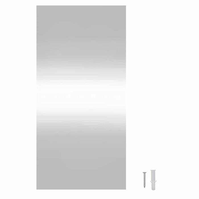 Specchio da Parete con Luci LED-Specchio a Muro-Specchio Decorativo 30x60 cm Vetro Rettangolare