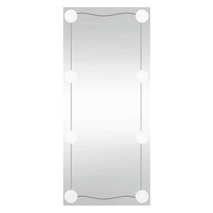 Specchio da Parete con Luci LED 50x100 cm Vetro Rettangolare 3189157