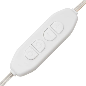 Specchio da Parete con Luci LED 35x80 cm Vetro Ovale 3189162