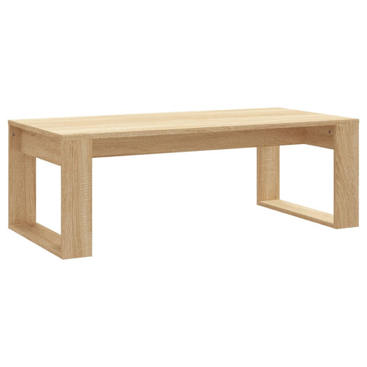 Tavolino da Salotto-Tavolino da soggiorno Rovere Sonoma 102x50x35cm Legno Multistrato