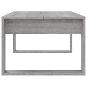 Tavolino da Salotto Grigio Sonoma 102x50x35cm Legno Multistrato 823364