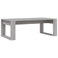 Tavolino da Salotto Grigio Sonoma 102x50x35cm Legno Multistrato 823364