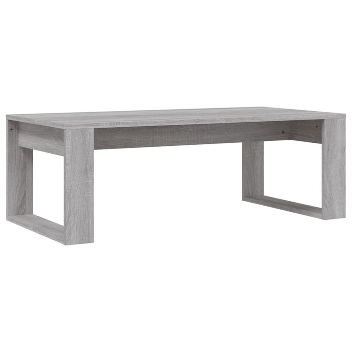 Tavolino da Salotto Grigio Sonoma 102x50x35cm Legno Multistrato 823364