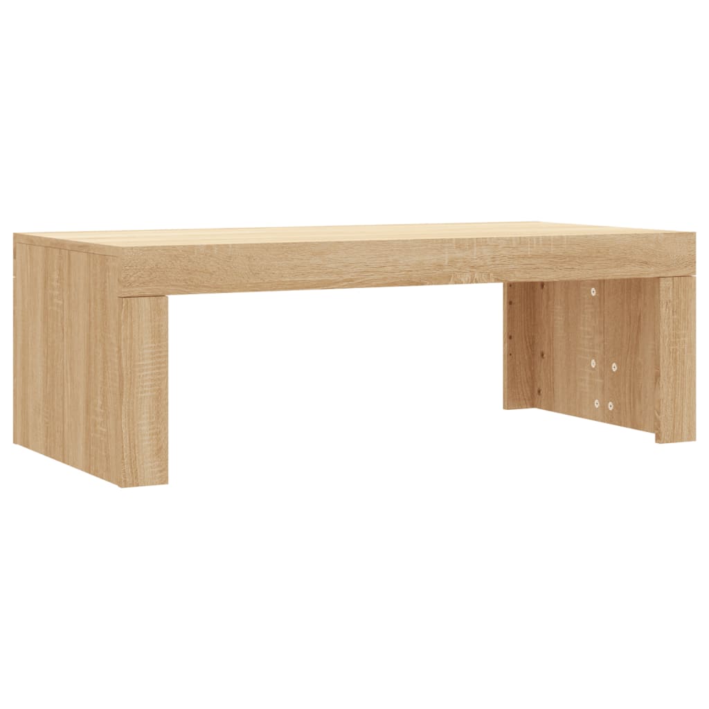 Tavolino da Salotto Rovere Sonoma 102x50x36cm Legno Multistrato 823369