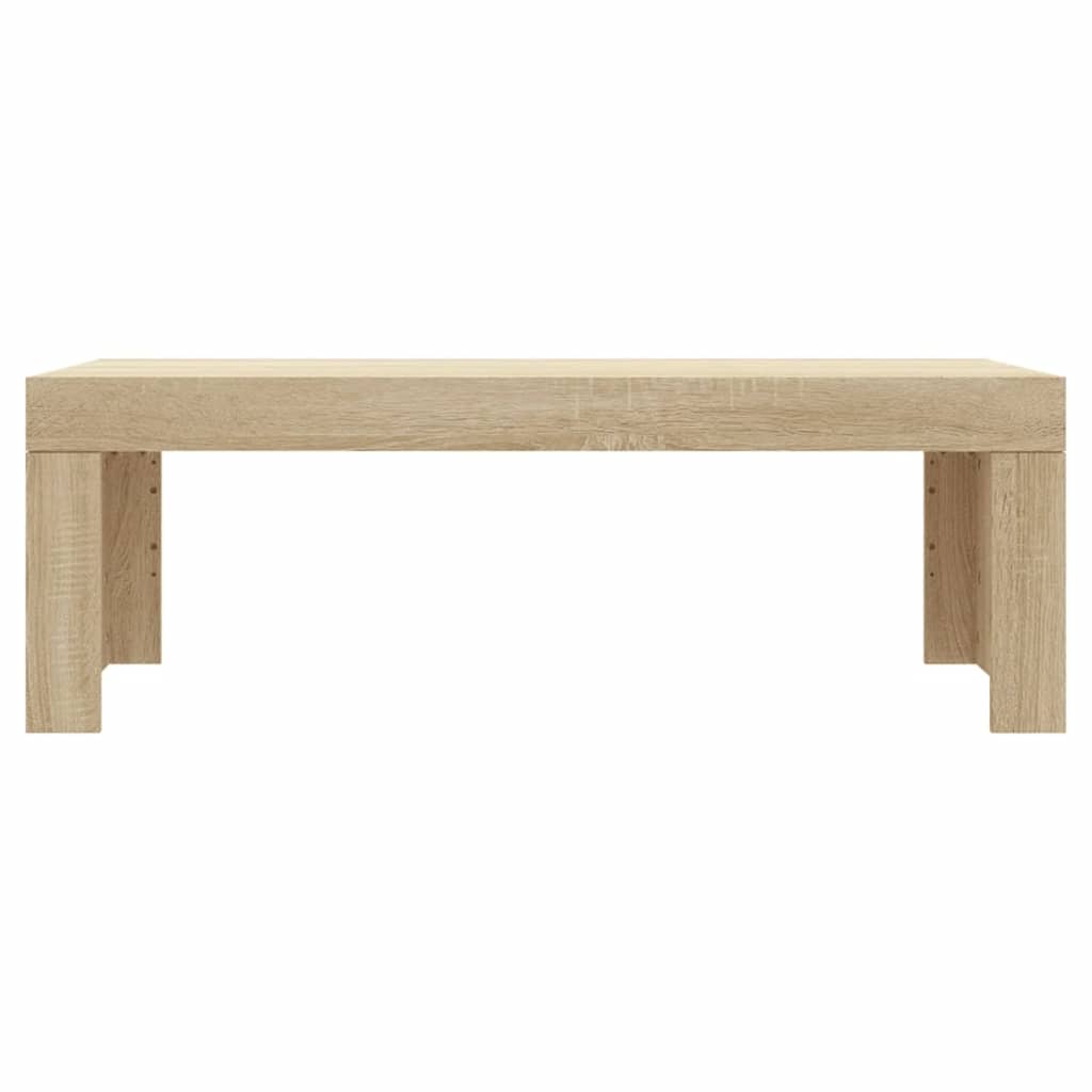 Tavolino da Salotto Rovere Sonoma 102x50x36cm Legno Multistrato 823369
