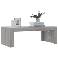 Tavolino da Salotto Grigio Sonoma 102x50x36cm Legno Multistrato 823372