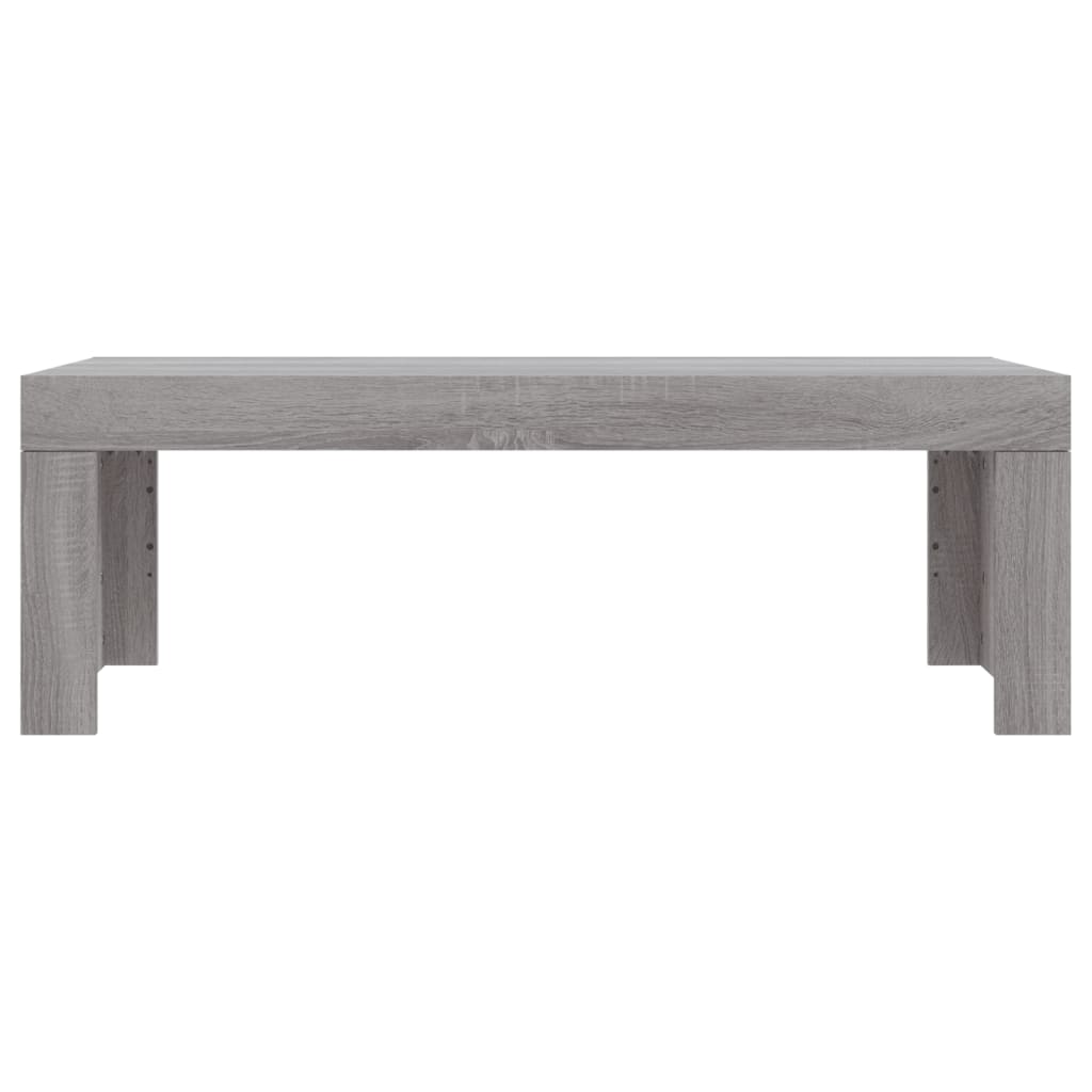 Tavolino da Salotto Grigio Sonoma 102x50x36cm Legno Multistrato 823372