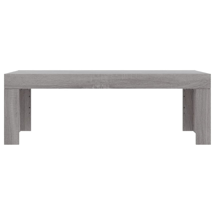 Tavolino da Salotto Grigio Sonoma 102x50x36cm Legno Multistrato 823372