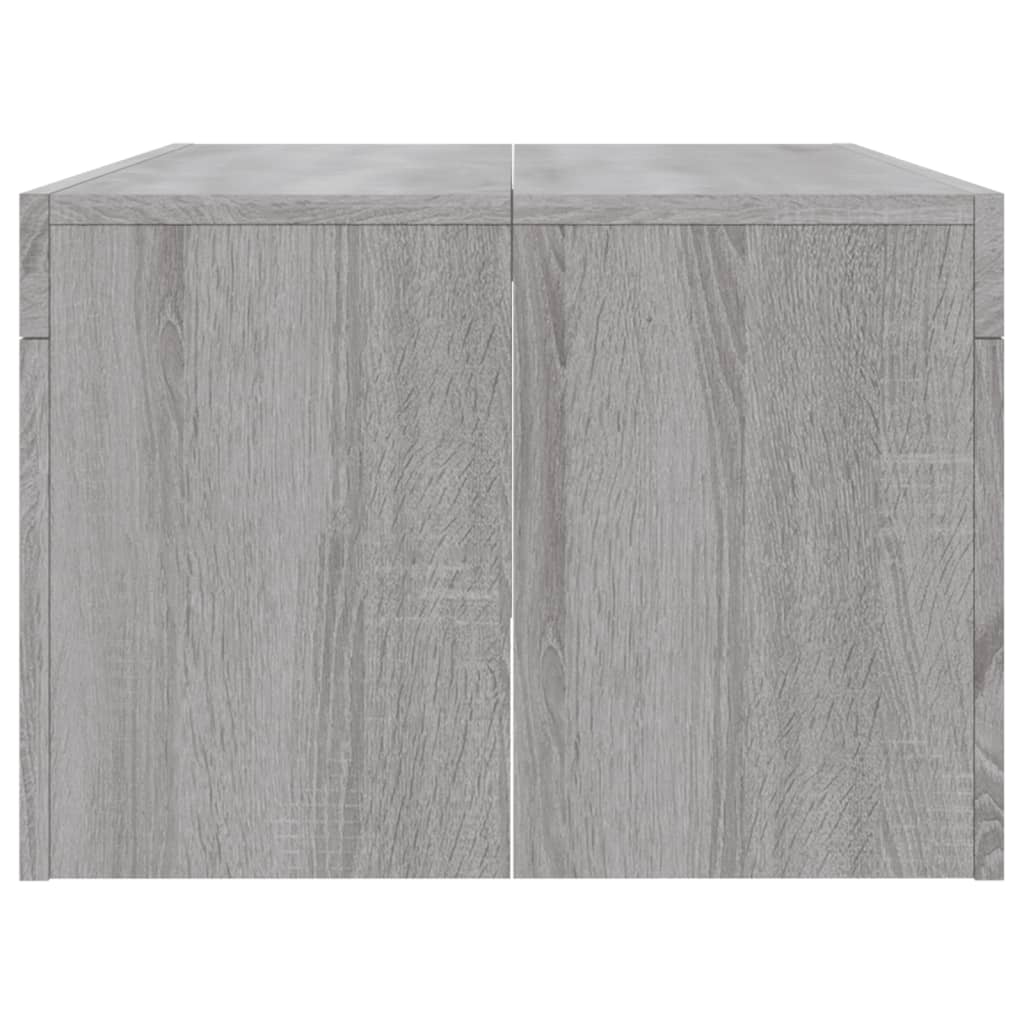 Tavolino da Salotto Grigio Sonoma 102x50x36cm Legno Multistrato 823372