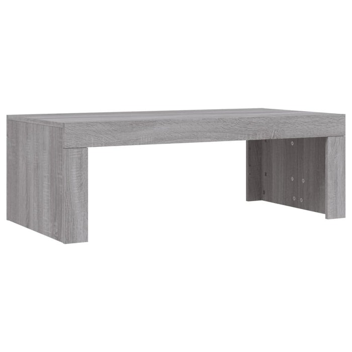 Tavolino da Salotto Grigio Sonoma 102x50x36cm Legno Multistrato 823372