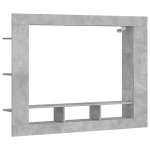 Mobile Porta TV Grigio Cemento 152x22x113 cm Legno Multistratocod mxl 118851