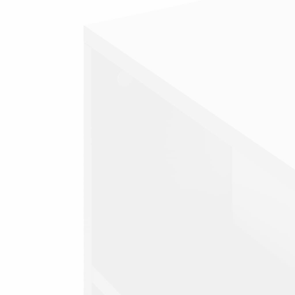 Mobile Porta TV Bianco 102x34,5x43 cm in Legno Multistrato 833742