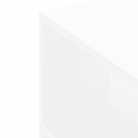 Mobile Porta TV Bianco 102x34,5x43 cm in Legno Multistrato 833742