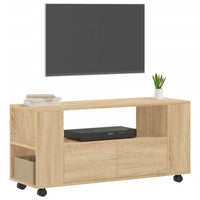 Mobile TV Rovere Sonoma 102x34,5x43 cm in Legno Multistrato 833745