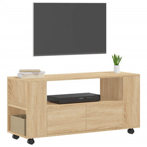 Mobile TV Rovere Sonoma 102x34,5x43 cm in Legno Multistrato 833745