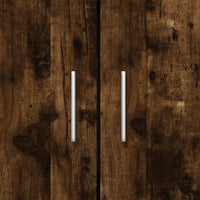 Libreria Rovere Fumo 82,5x30,5x115 cm in Legno Multistrato 833786