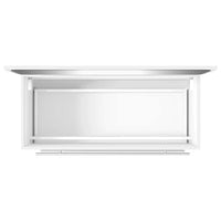 Mobile da Bagno con Specchio Bianco in Legno Multistrato 833879