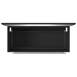 Mobile da Bagno con Specchio Nero in Legno Multistrato 833880