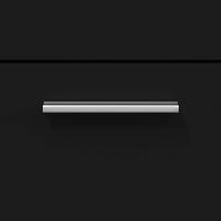 Mobile da Bagno con Specchio Nero in Legno Multistrato 833885