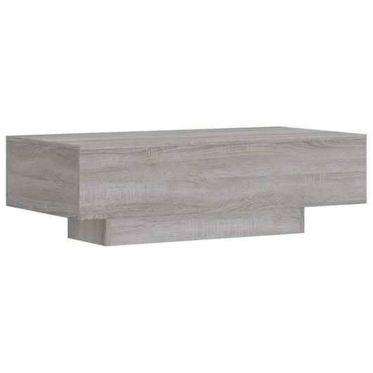 Tavolino Salotto Grigio Sonoma 100x49,5x31 cm Legno Multistrato 833894