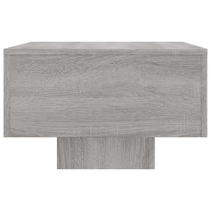 Tavolino Salotto-Tavolino da Soggiorno Grigio Sonoma 100x49,5x31 cm Legno Multistrato