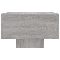 Tavolino Salotto Grigio Sonoma 100x49,5x31 cm Legno Multistrato 833894