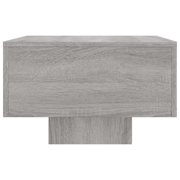 Tavolino Salotto Grigio Sonoma 100x49,5x31 cm Legno Multistrato 833894