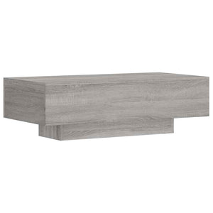 Tavolino Salotto Grigio Sonoma 100x49,5x31 cm Legno Multistrato 833894