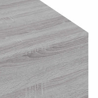 Tavolino Salotto-Tavolino da Soggiorno Grigio Sonoma 100x49,5x31 cm Legno Multistrato