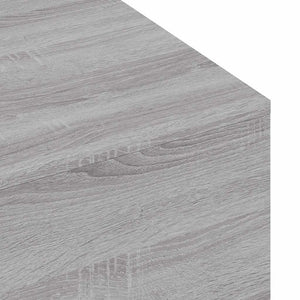 Tavolino Salotto-Tavolino da Soggiorno Grigio Sonoma 100x49,5x31 cm Legno Multistrato
