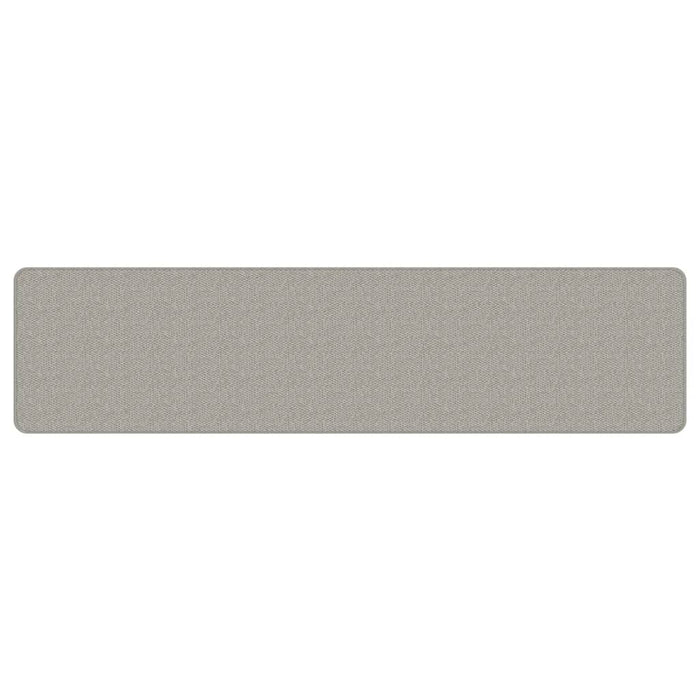 Tappeto Corsia Aspetto Sisal Tortora 50x200 cm 355766