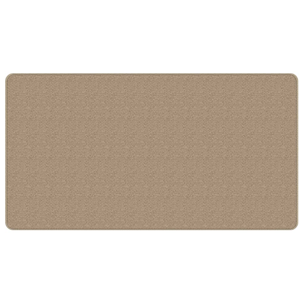 Tappeto Corsia Aspetto Sisal Sabbia 80x150 cm
