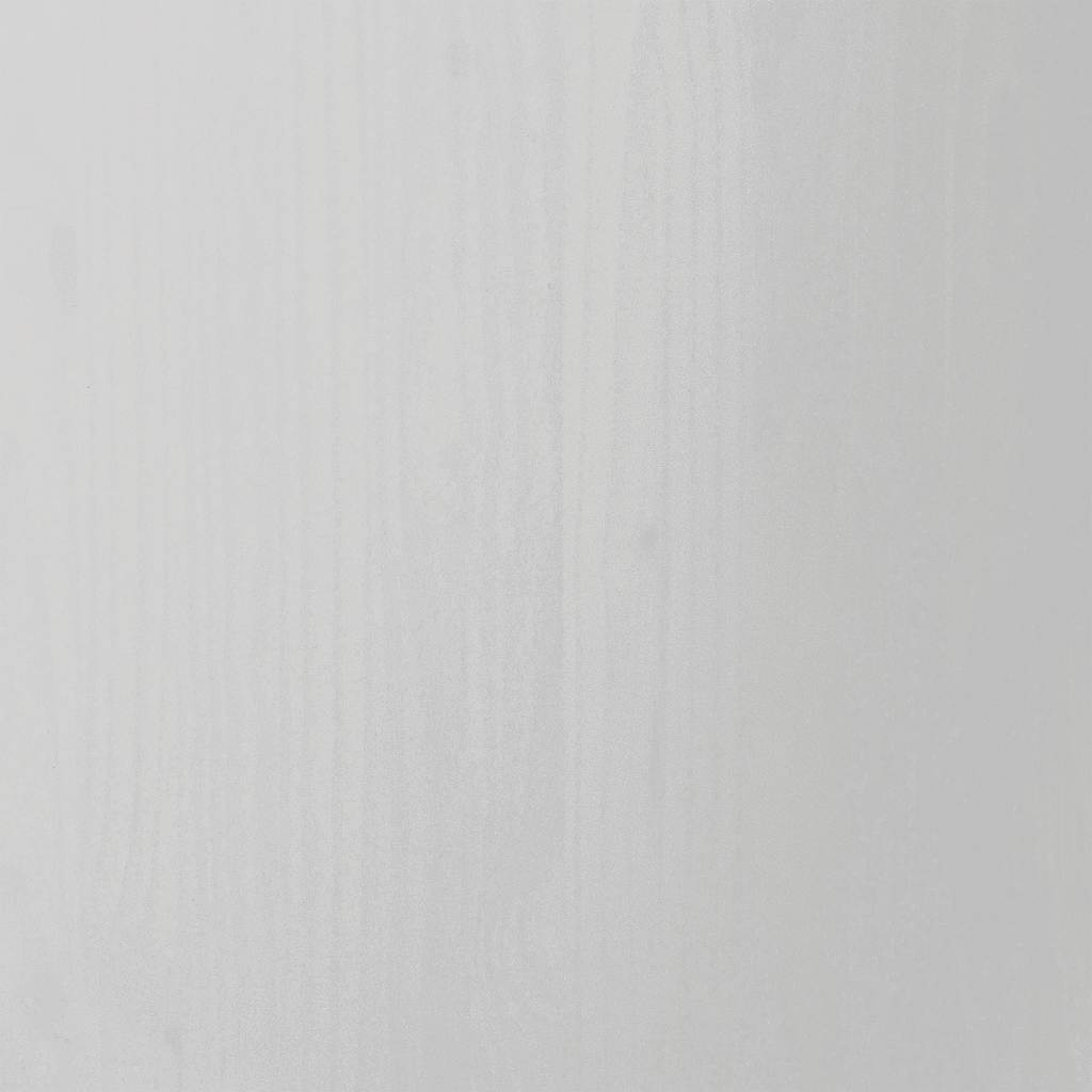 Armadietto Rotante con Cassetti MOSS Bianco Legno Massello Pino 355889