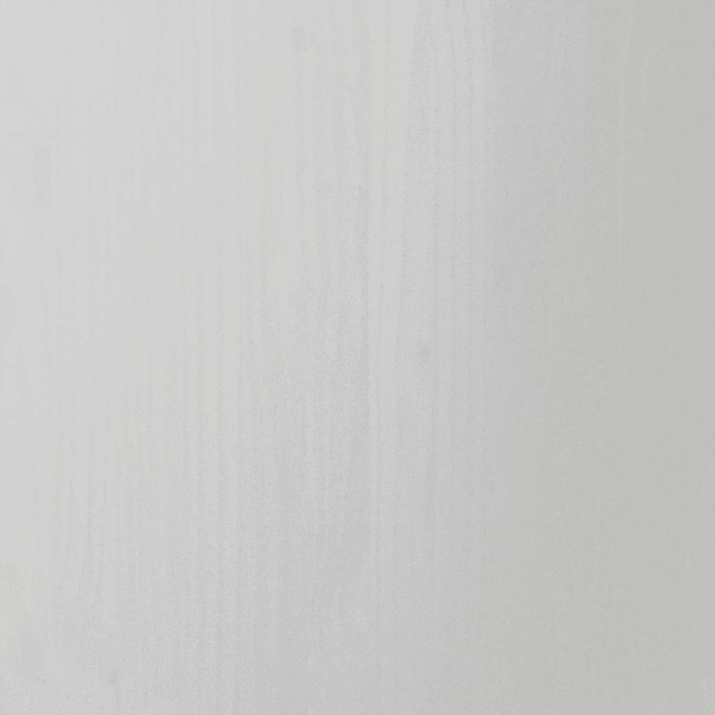 Armadietto Rotante con Cassetti MOSS Bianco Legno Massello Pino 355895